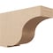 Ekena Millwork 7"W x 21"D x 14"H Classic Van Buren Rough Cedar Woodgrain TimberThane Corbel, Primed Tan CORUR07X21X14VANRCPR - alternate 1